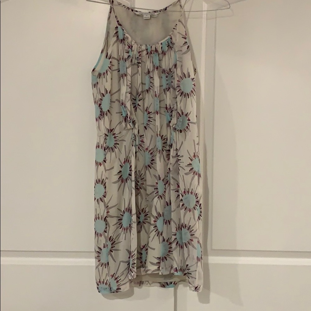 DVF Print Dress